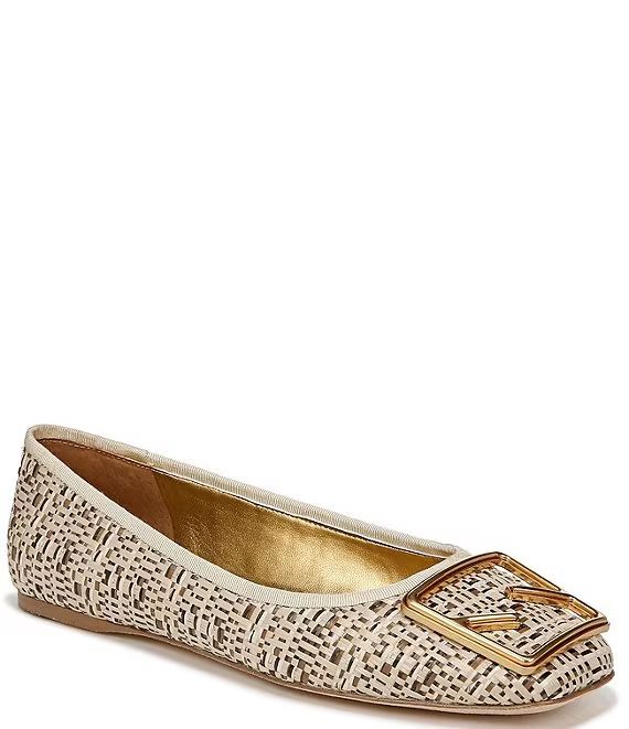 Sarto by Franco Sarto Flexa Amaya Raffia Ballet Flats | Dillard's | Dillard's