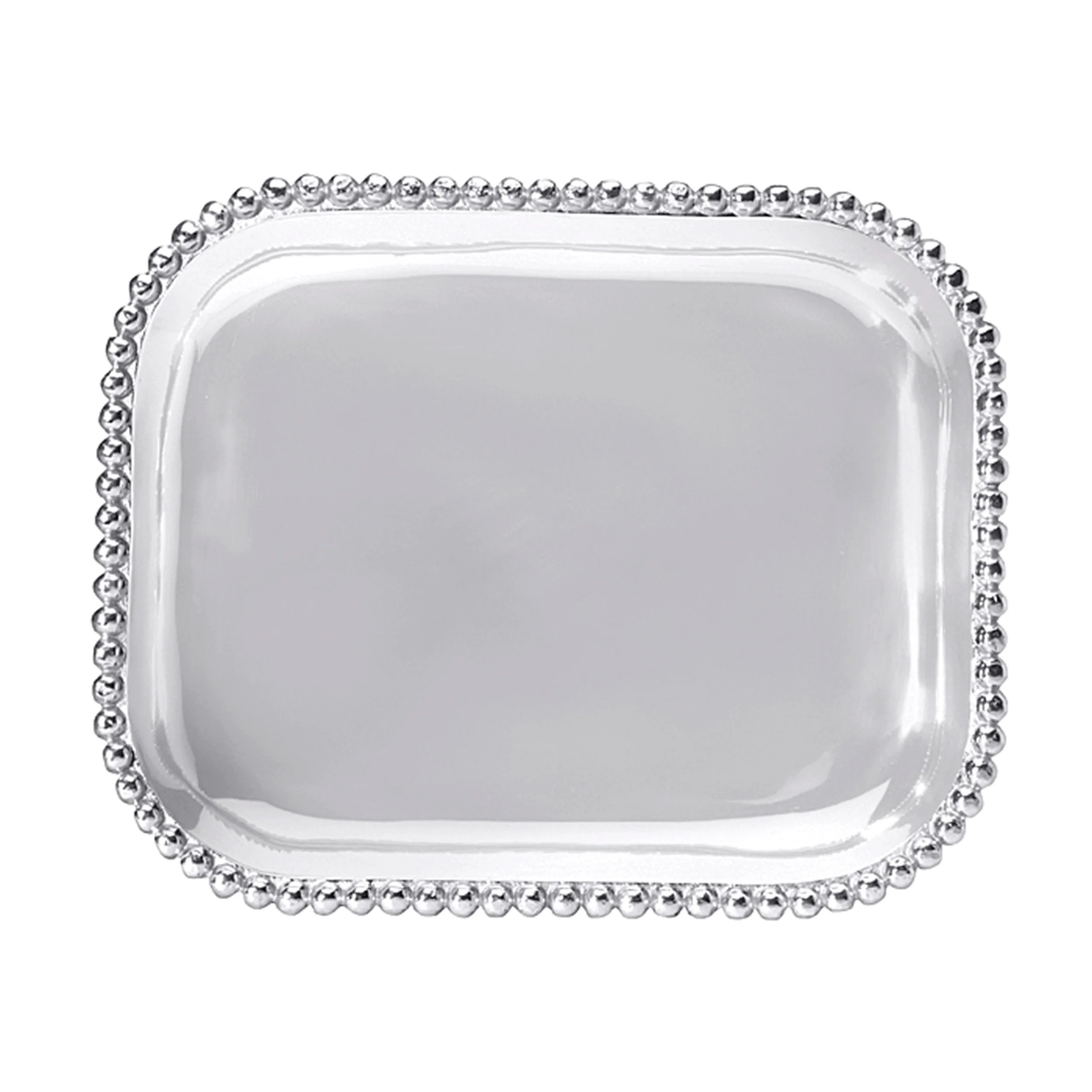 Pearled Rectangular Platter | Mariposa