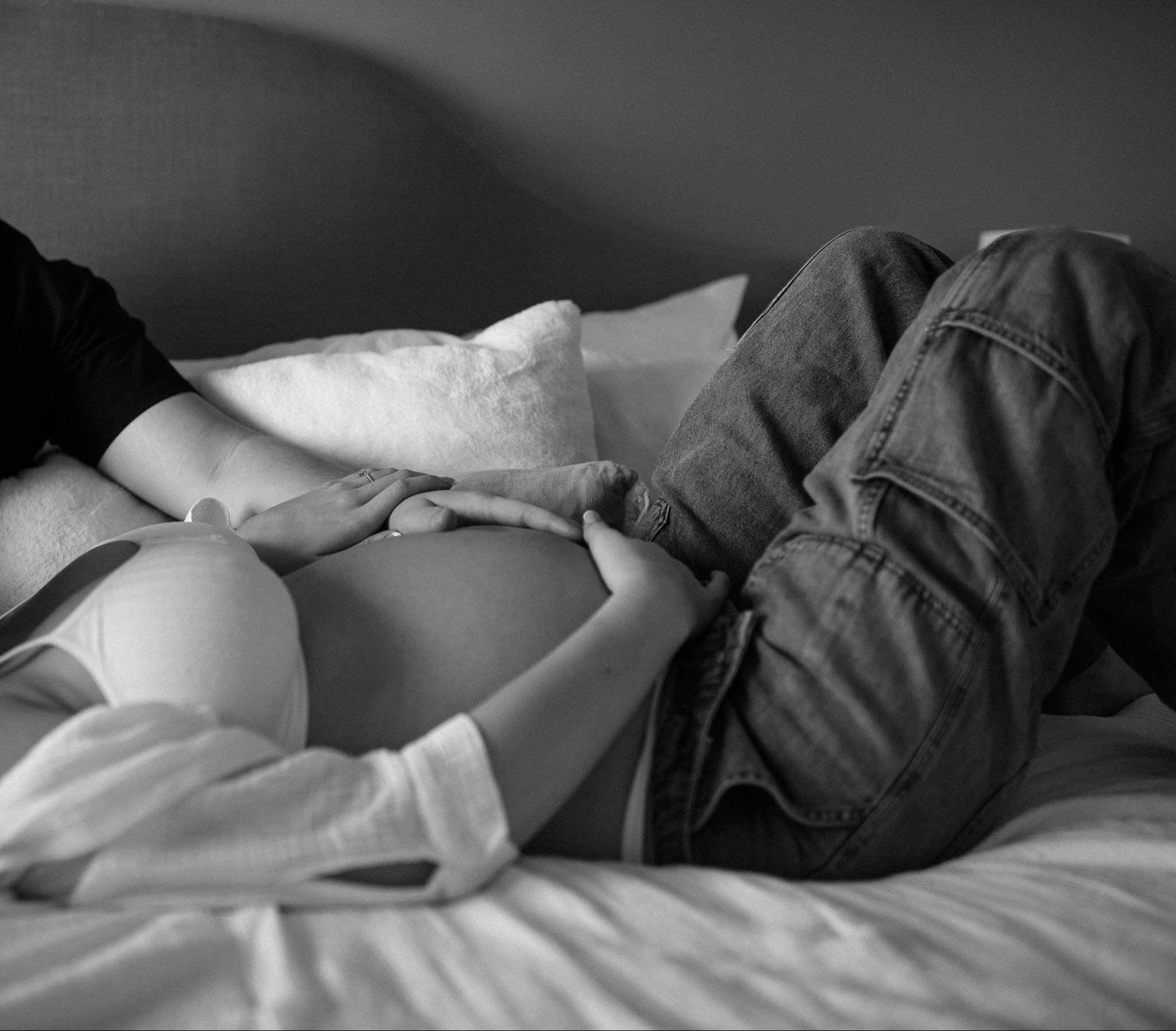 At home intimate maternity pictures. 

#LTKfindsunder50 #LTKhome #LTKbump