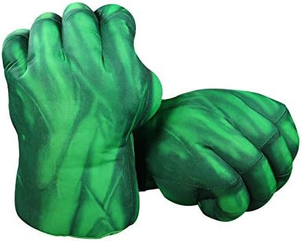 Green Hero Boxing Gloves for Kids, Fist Hand Smash Gloves, Ideal for Cosplay, Halloween, Christma... | Amazon (US)