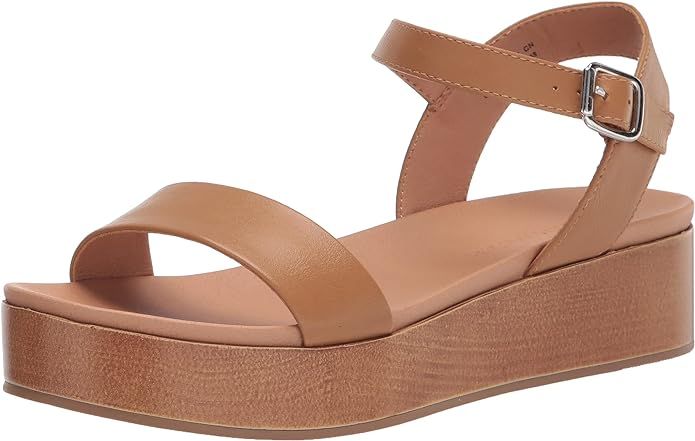 Amazon Essentials Women's Two Band Flatform Sandal | Amazon (US)