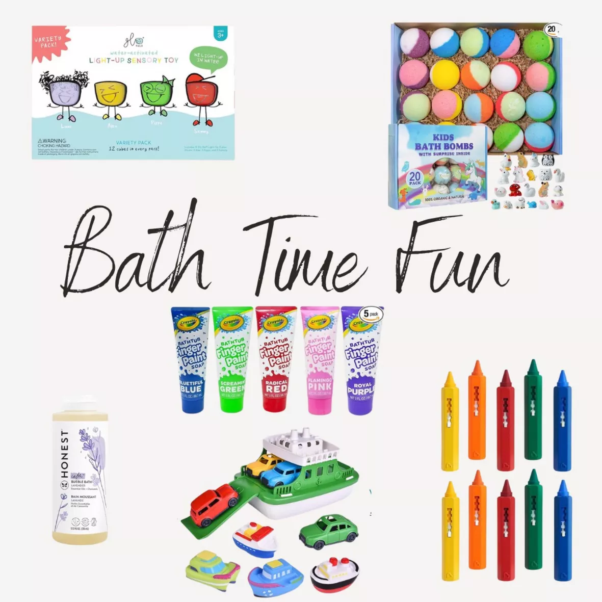 10Pk Crayola Bathtub Crayons Toddler Baby Bath Time Games