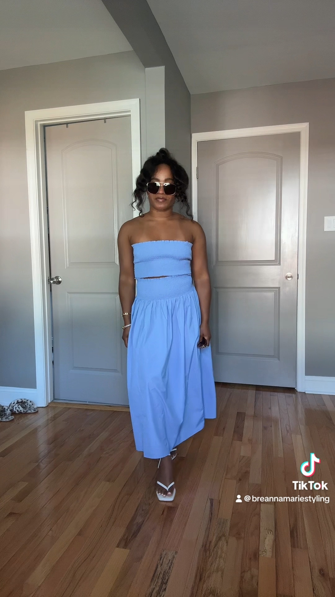 The most darling poplin smocked maxi skirt set from Banana Republic Factory! Also linked it in black, very chic and an easy outfit to throw on this summer. Extra 20% off at checkout!

#LTKFindsUnder50 #LTKFindsUnder100 #LTKStyleTip