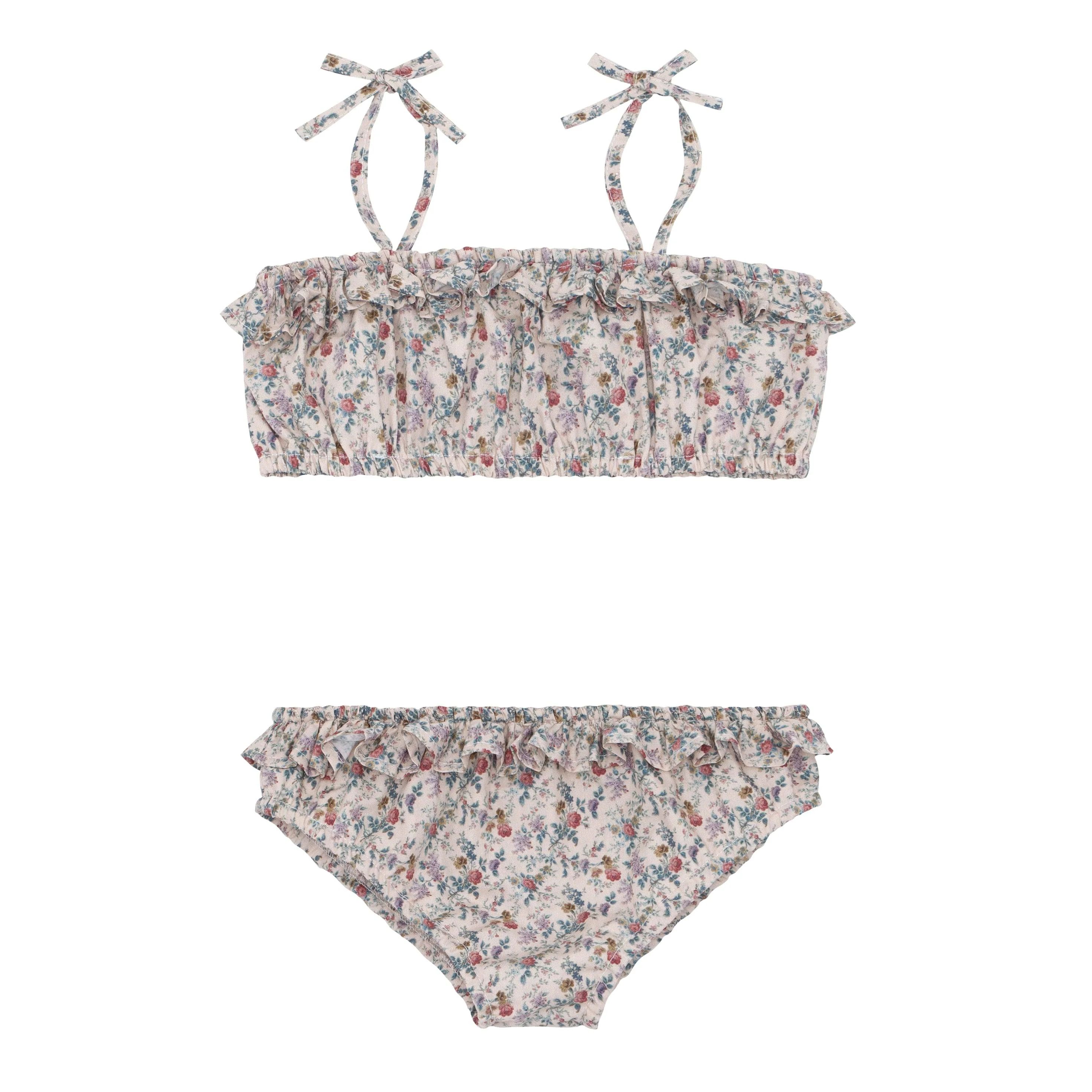 girls brock collection x minnow primrose cotton bikini | minnow