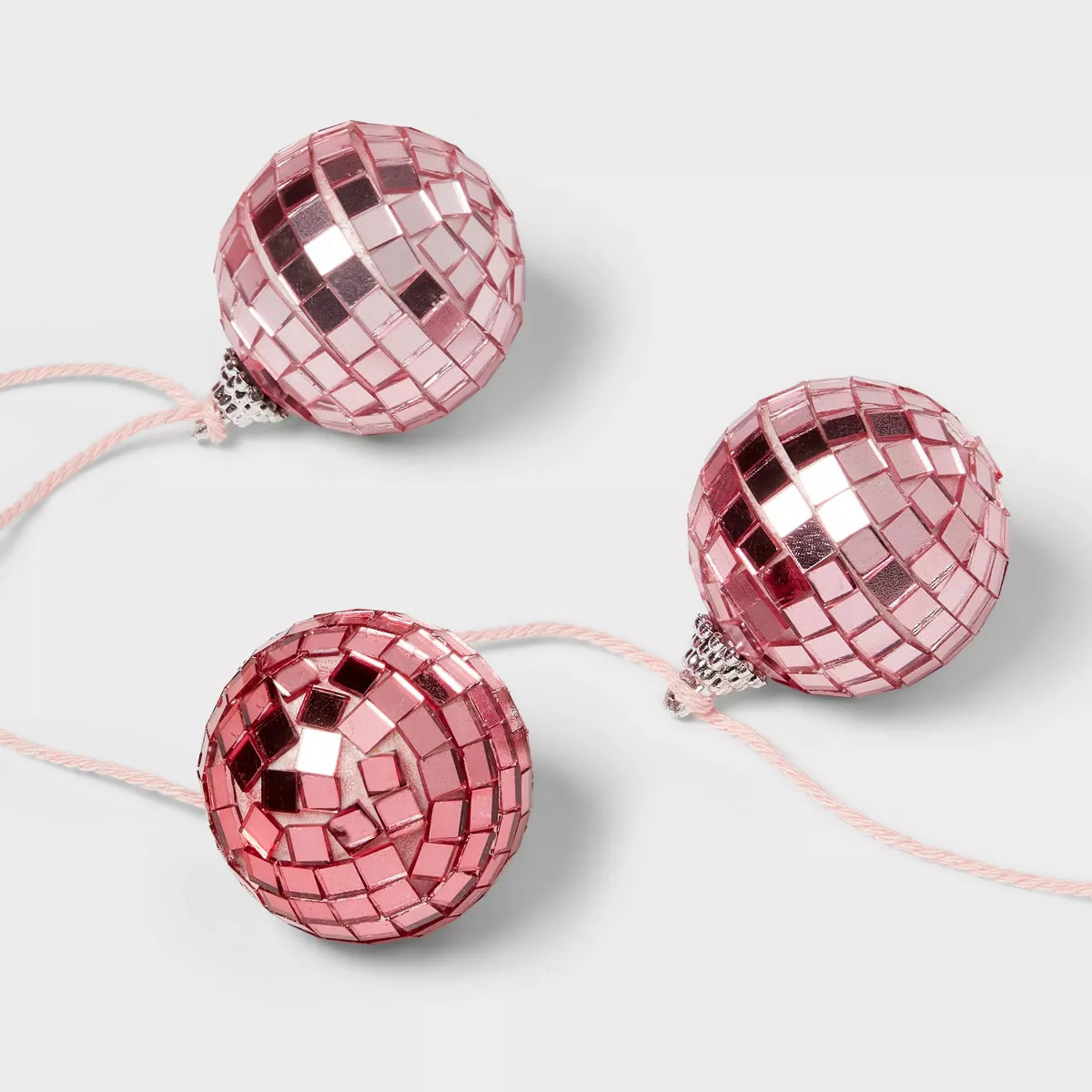 72" Disco Ball Valentine's Day Garland Pink/Purple - Spritz™ | Target