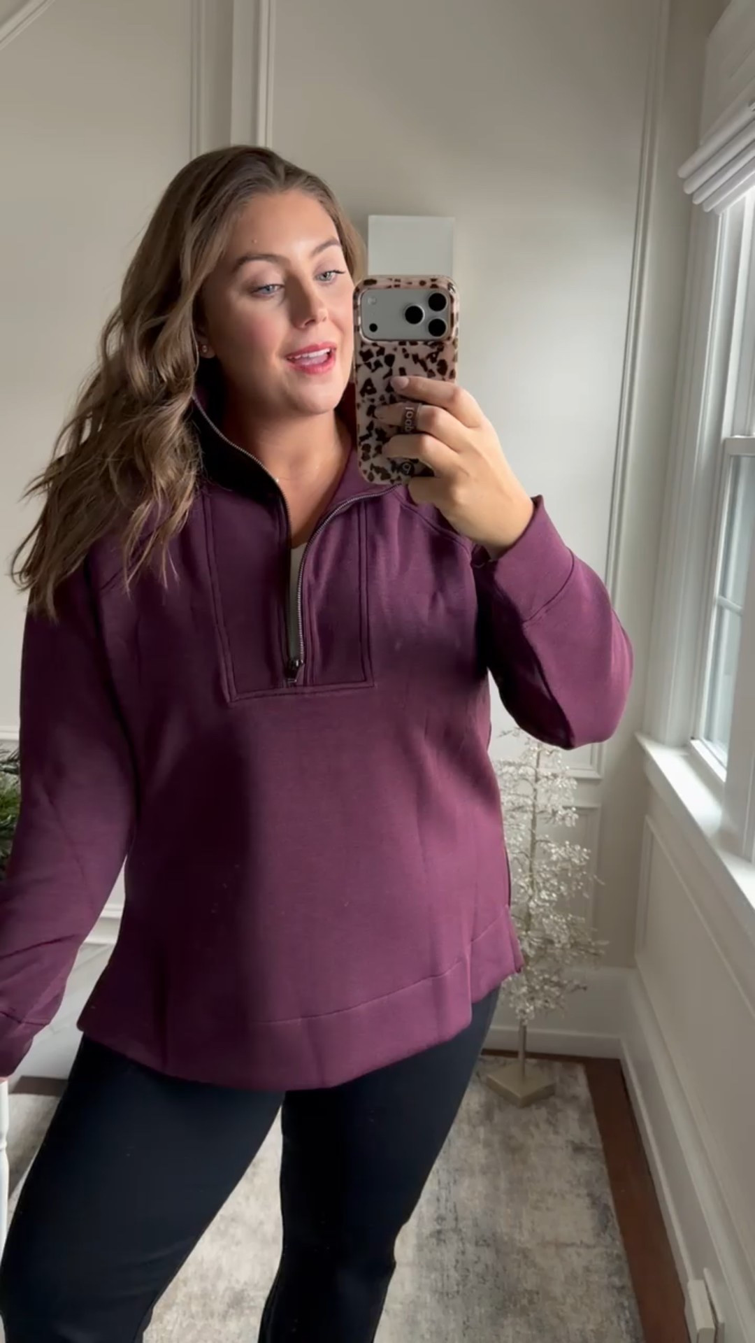Wearing size 1X in top, 1X in tank, 2X in pants (sized up for bump, would normally wear 1X). Use CARALYN15 at @Spanx for 15% off + free shipping. #SpanxPartner

#LTKMidsize #LTKootd #LTKSeasonal