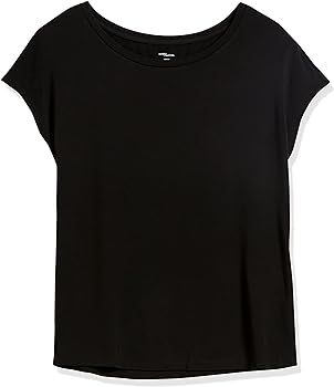 Daily Ritual Women's Jersey Standard-Fit Short-Sleeve Boat-Neck T-Shirt | Amazon (US)