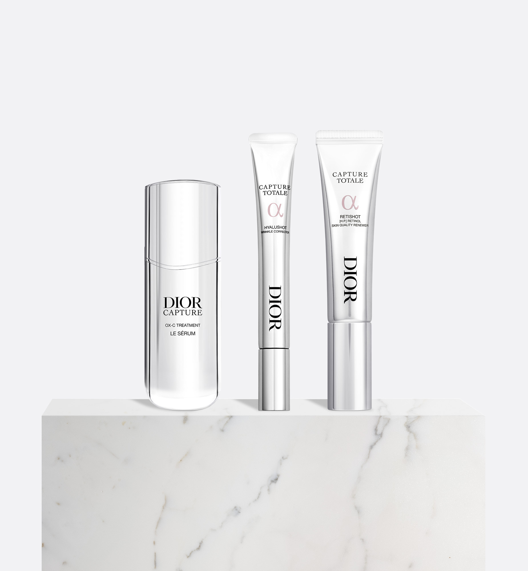 Dior Capture Anti-Aging Skincare Trio Gift Set-NEW Dior Capture Le Sérum, Dior Capture Hyalushot and Dior Capture Retishot | Dior Beauty (US)