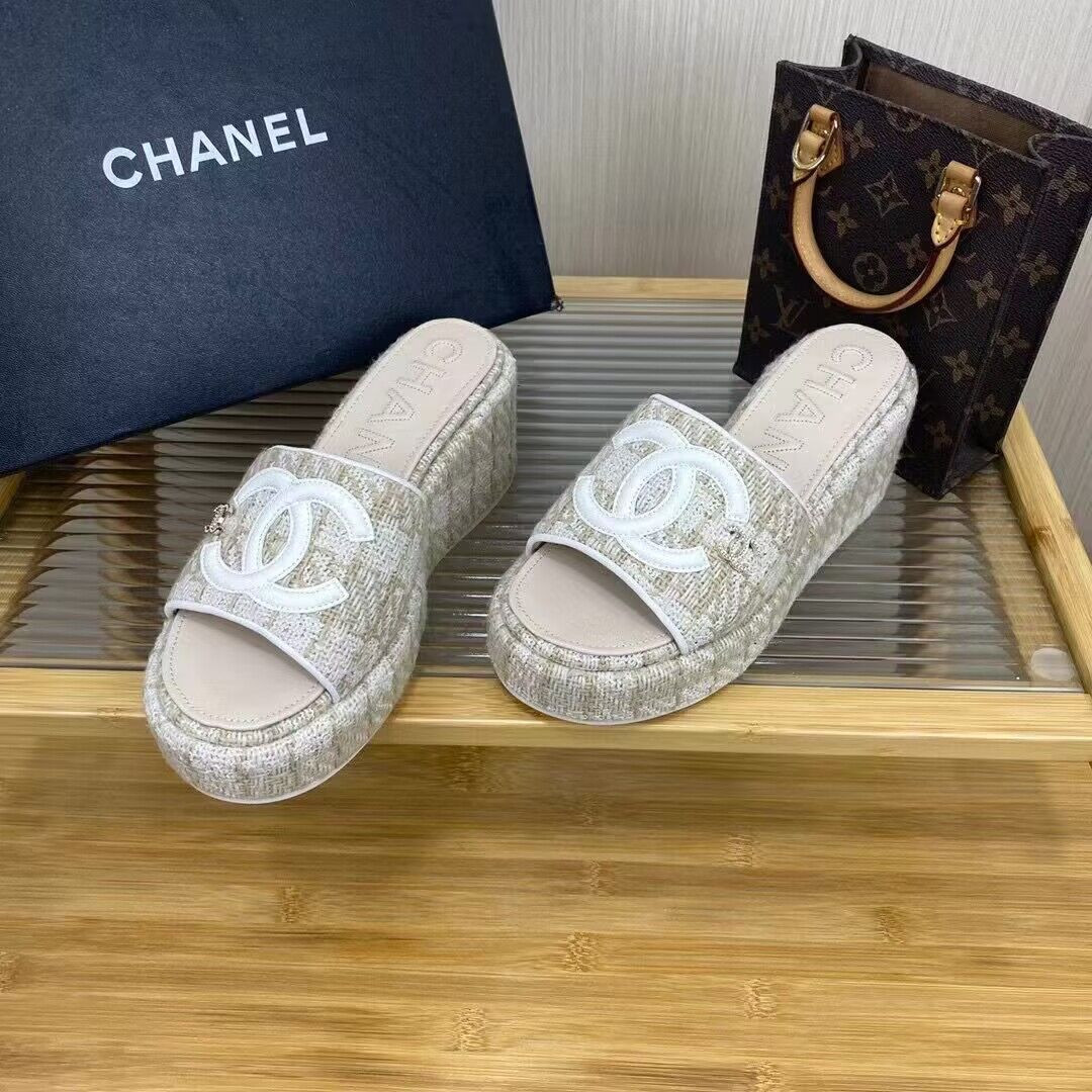 Designer shoes Summer Beach slippers fashion StrawLuxury slipper Loafers flops leather lady lette... | DHGate