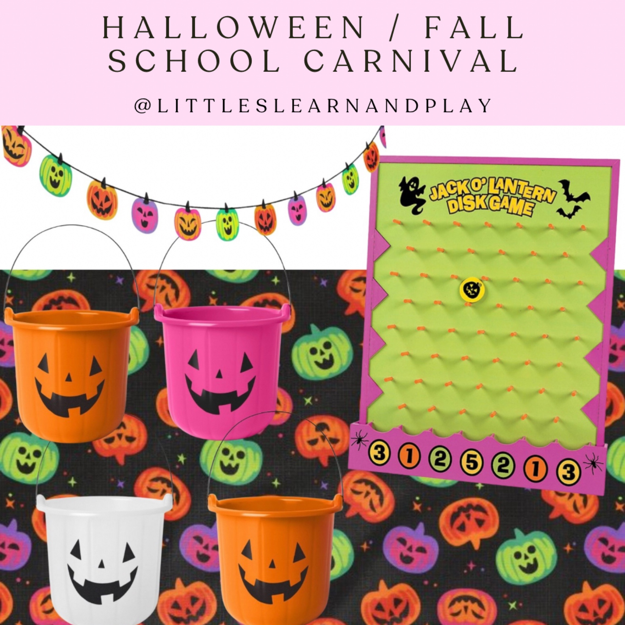 The perfect Halloween School Carnival booth setup, or Halloween party activity! 

#LTKParties #LTKKids #LTKHalloween