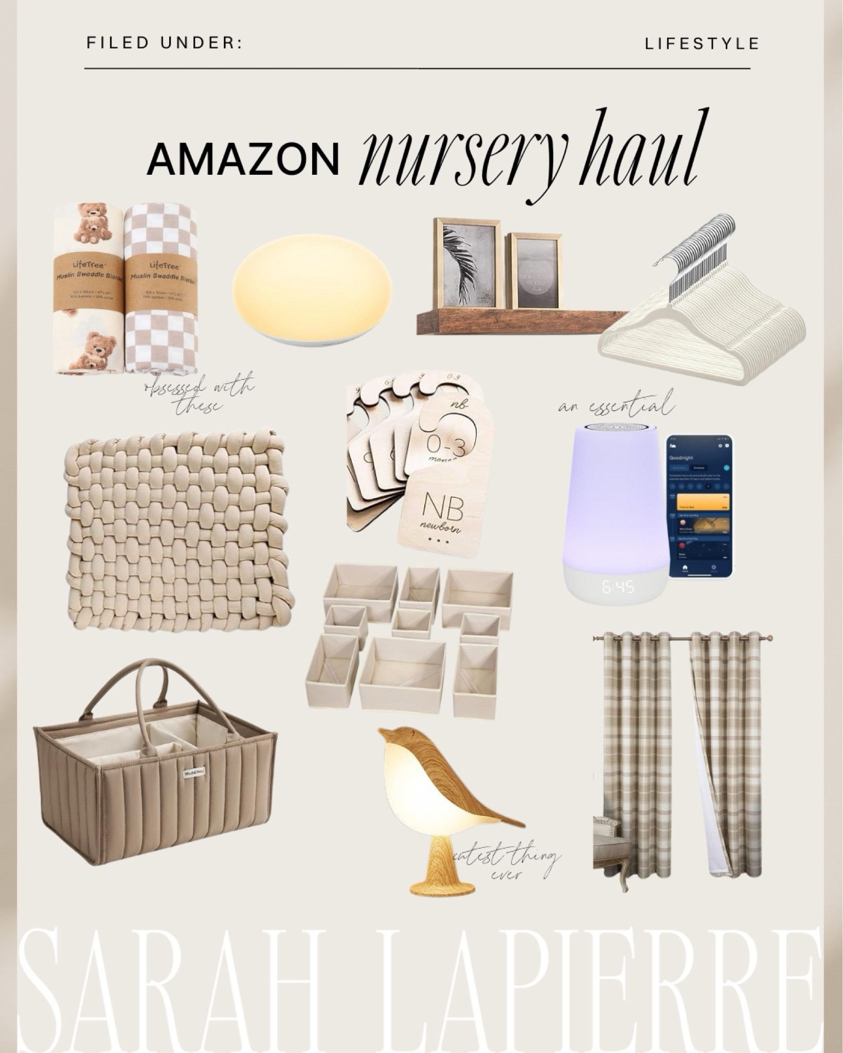 Nursery and newborn haul from Amazon pt.1 🕊️👶🏼🤍

#LTKbaby #LTKhome