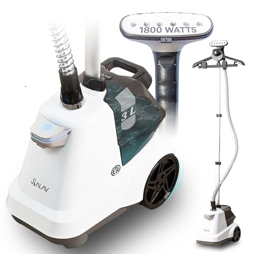 SALAV Heavy Duty Commercial Full-Size Garment Steamer with Foot Pedals and Extra Large 3L (101.5 ... | Amazon (US)