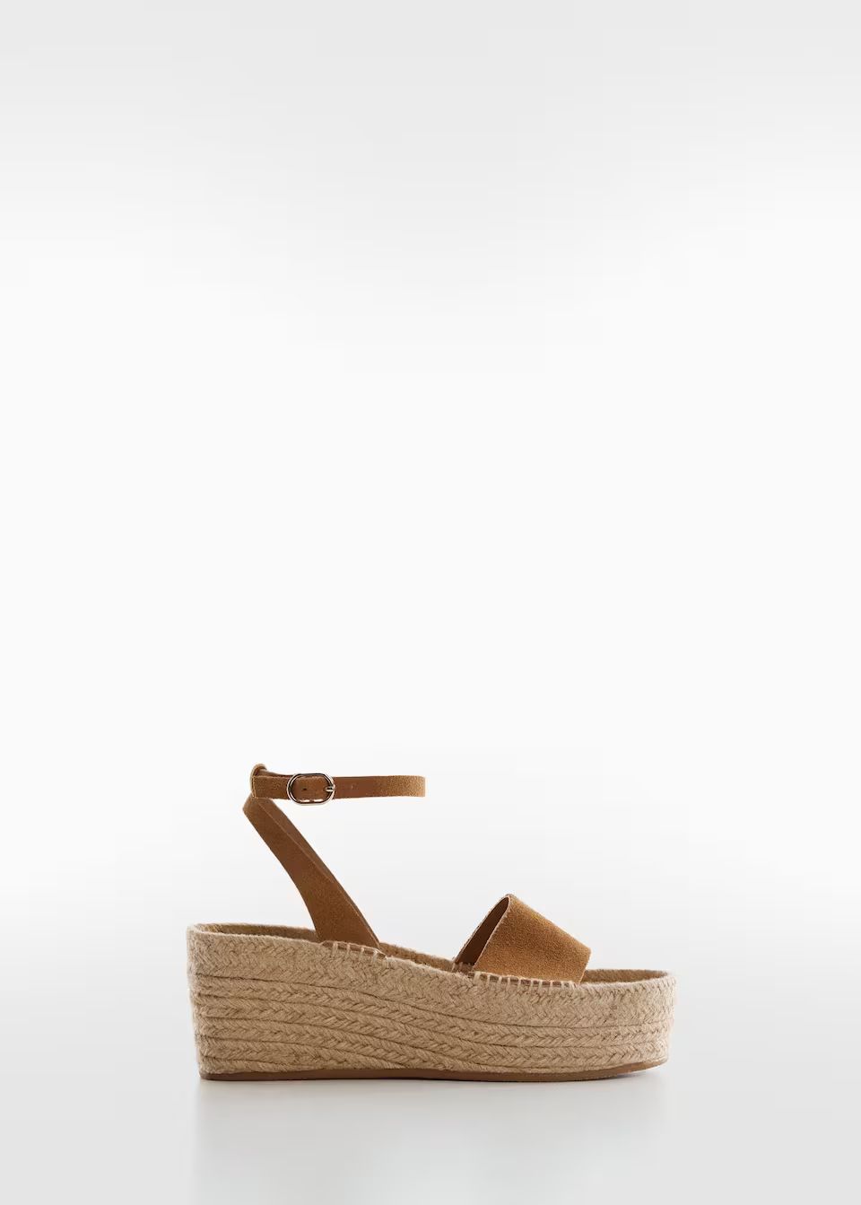 Platform leather sandals | MANGO (UK)