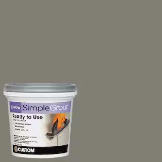 SimpleGrout #09 Natural Gray 1 qt. Pre-Mixed Grout | The Home Depot