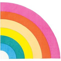 Rainbow Napkins /Rainbow Paper Napkin/striped Party & Unicorn Somewhere Over The | Etsy (US)