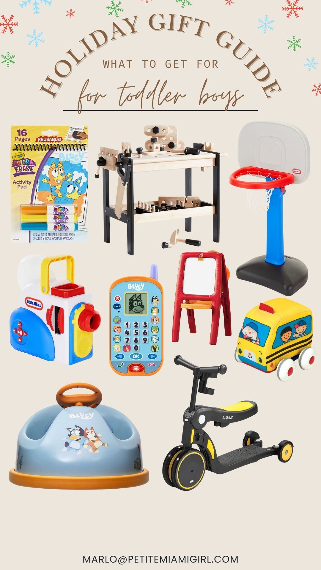 Holiday gift guide for toddler boys. 

 #LTKGiftGuide #LTKBaby #LTKKids