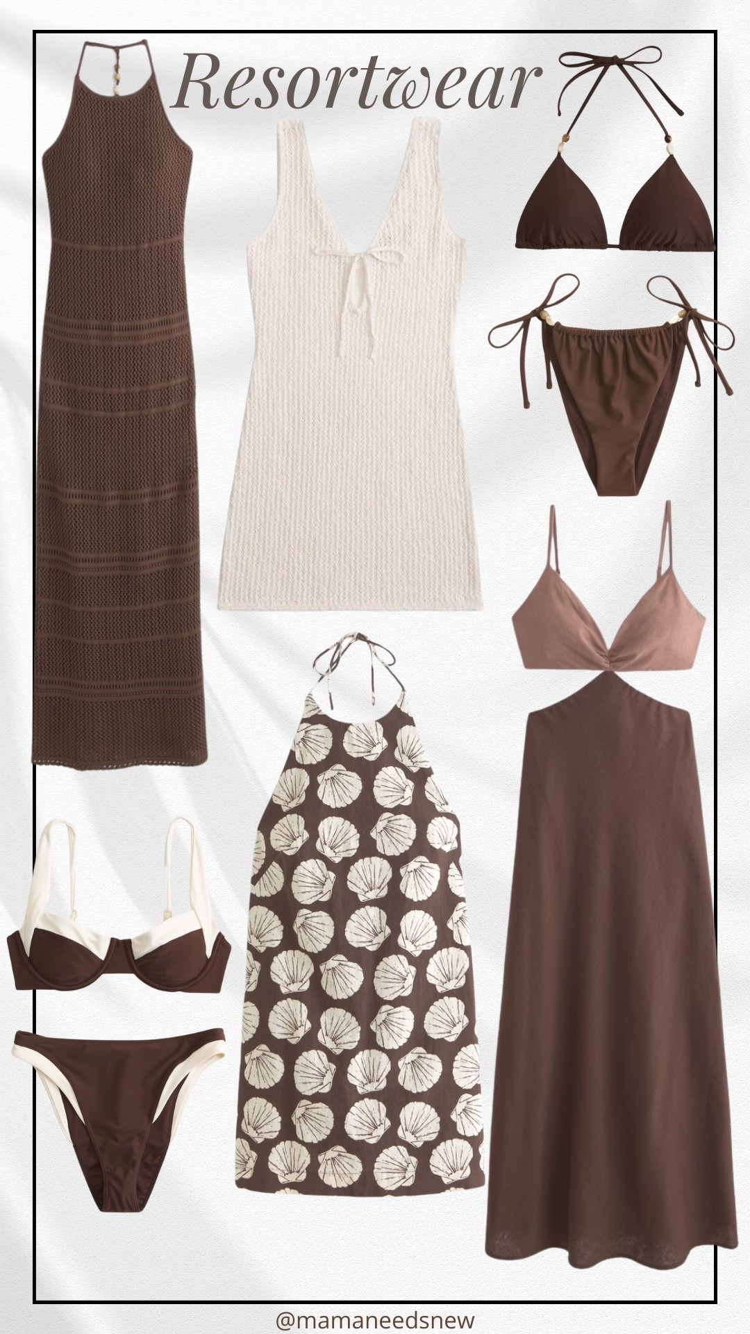 Resort wear for your next vacation in brown & cream tones 🤎🤍

#LTKSwim #LTKSaleAlert #LTKStyleTip
