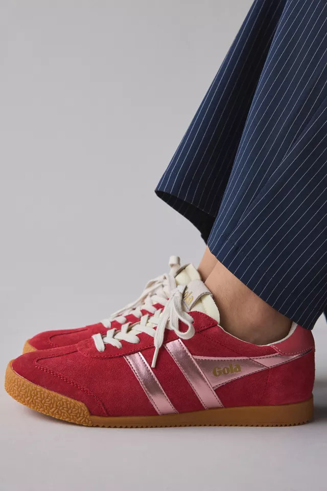 Gola Women's Elan Glitz Sneaker in Red/Pink/Coral, Women's at Urban Outfitters | Urban Outfitters (US and RoW)