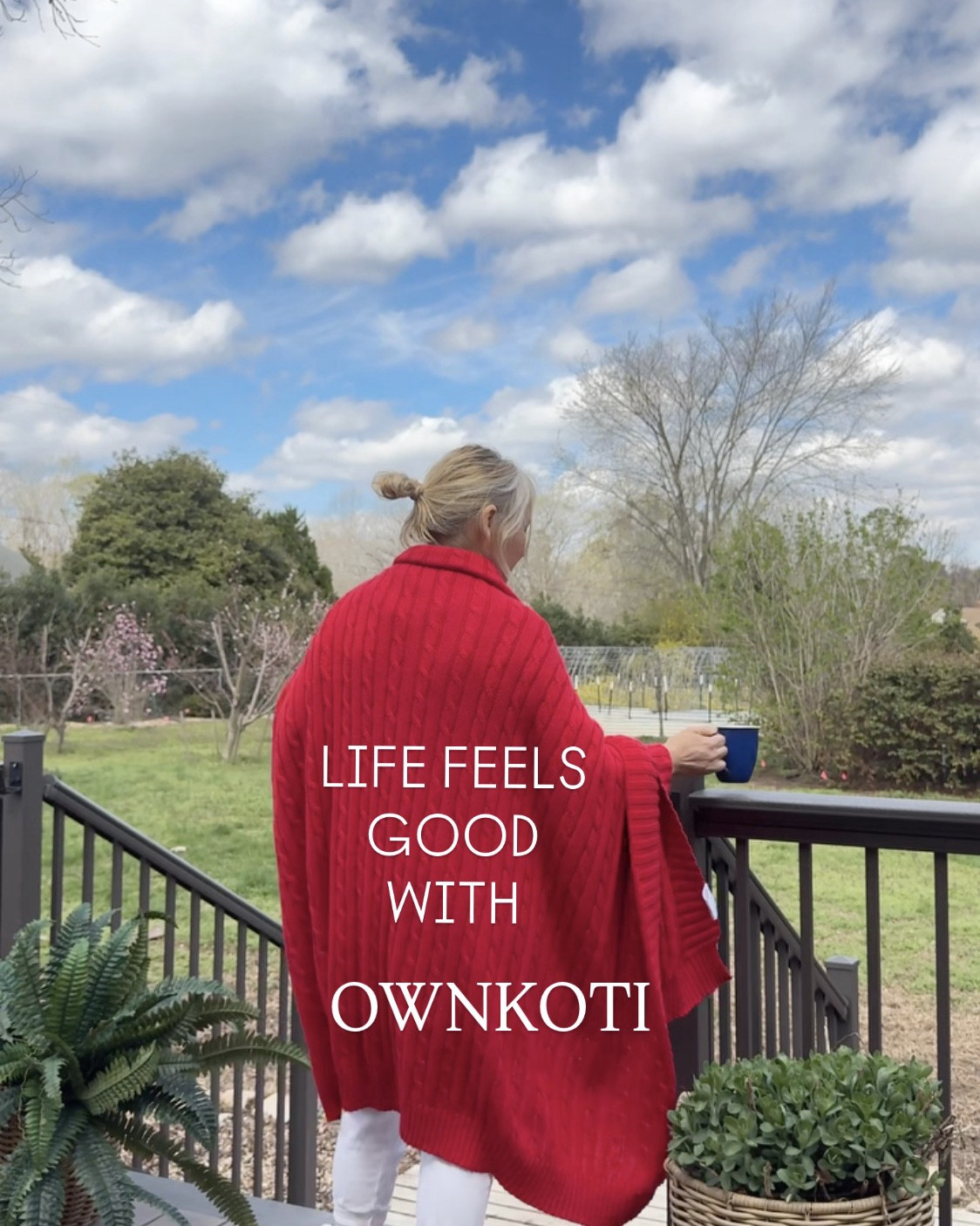 Red throw blanket . Classic red throw blanket . Traditional home decor . Cotton Knot blankets . Beautiful throw blankets . OWnkoti cotton blanket . 
#ltk #ltkfinds 

#LTKHome #LTKSeasonal
