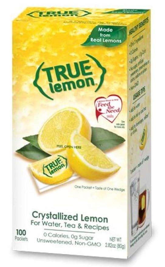 True Lemon Bulk Dispenser Pack, 0.028 Ounce, (100 Packets) | Amazon (US)