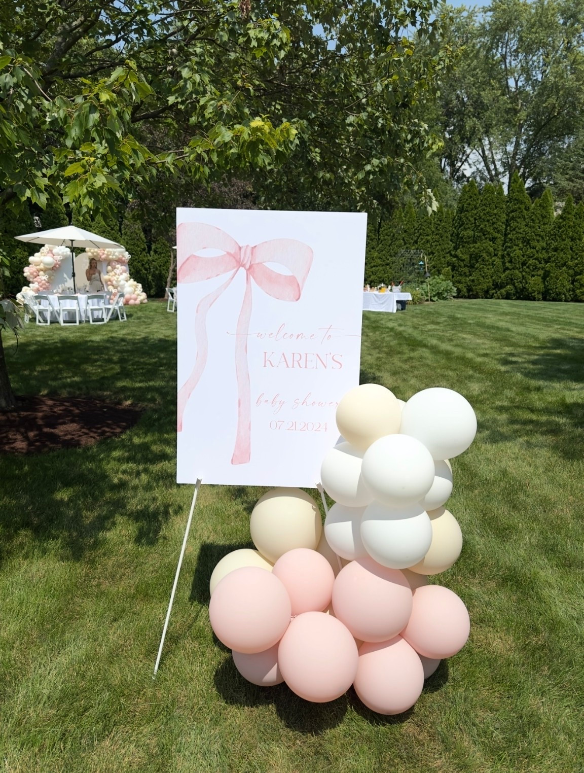 Baby shower, decoration, decor, event, girl, mom to be, baby, pink, neutral, delicate, elegant 

#LTKBaby #LTKmomlife #LTKBump