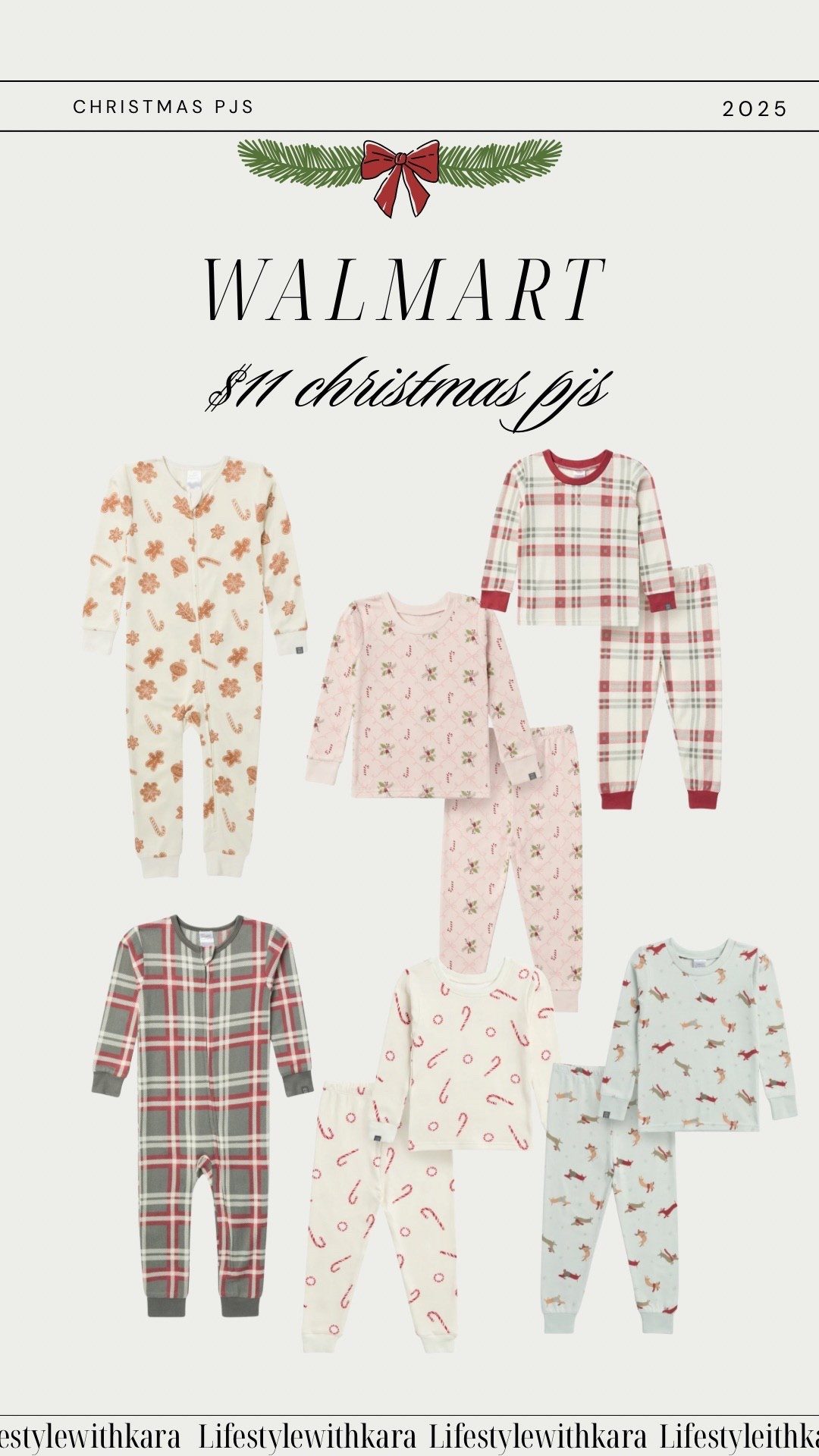Can’t beat $11 pjs and they are so soft i recommend sizing up one they are pretty snug! We got the gingerbread one for all 3 to match! 

#LTKKids #LTKFamily #LTKSeasonal