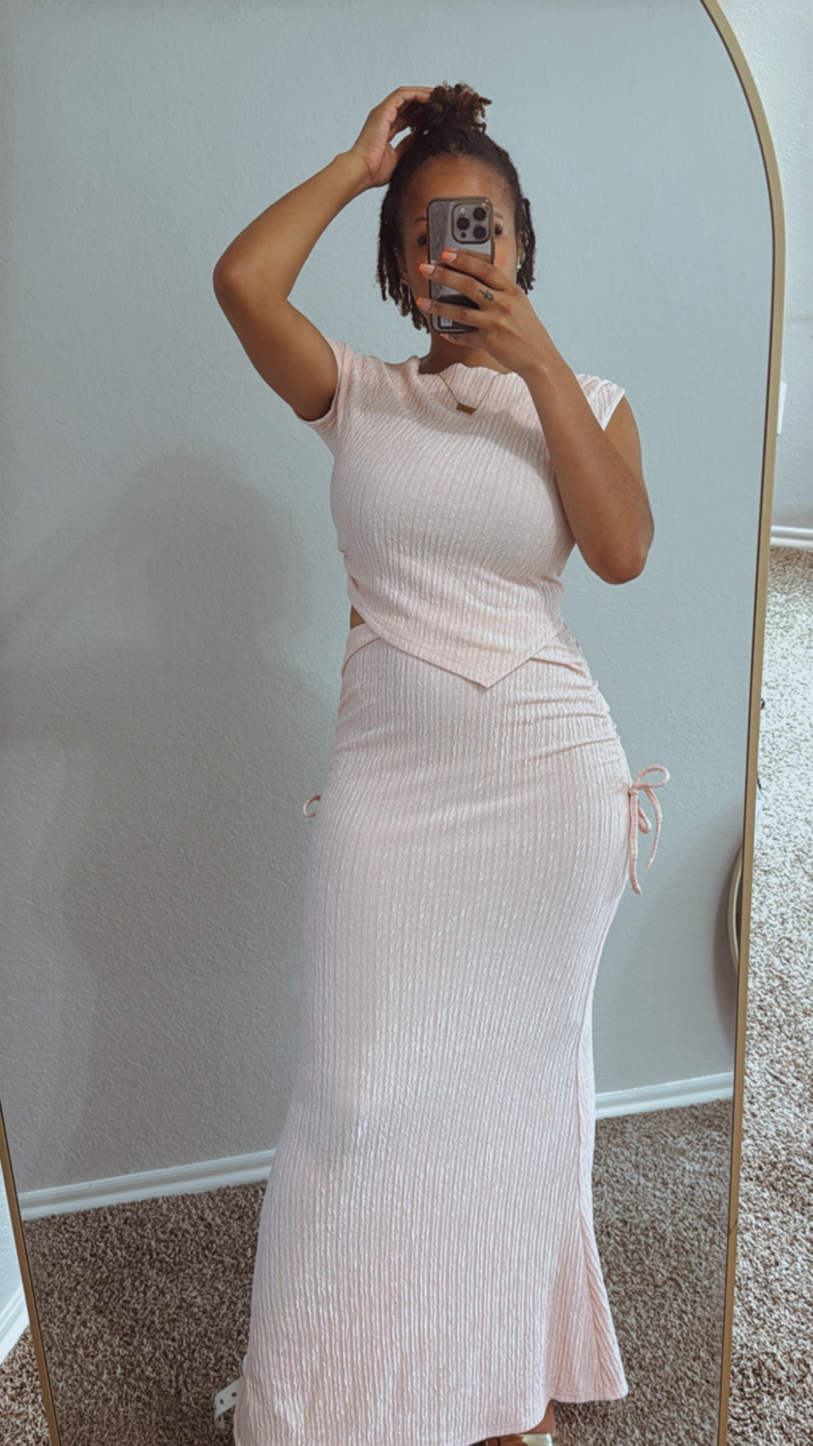 Cute two piece for Mother’s Day or perfect for brunch  