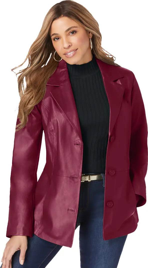 Leather Blazer | Nordstrom