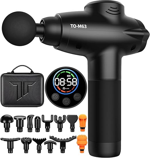 TOLOCO Massage Gun Deep Tissue, Upgrade Percussion Muscle Massage Gun for Athletes, Handheld Mass... | Amazon (US)