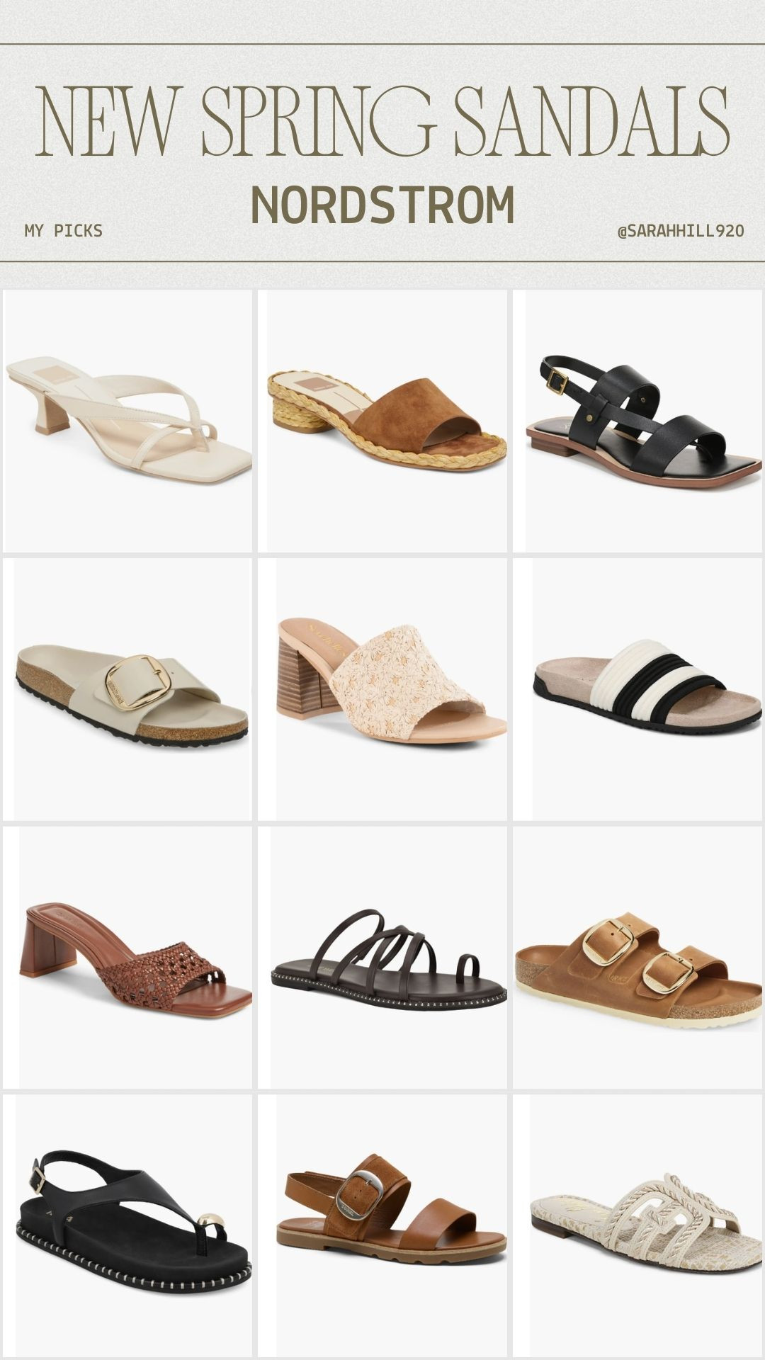 New spring sandals from nordstrom  

 #LTKSeasonal