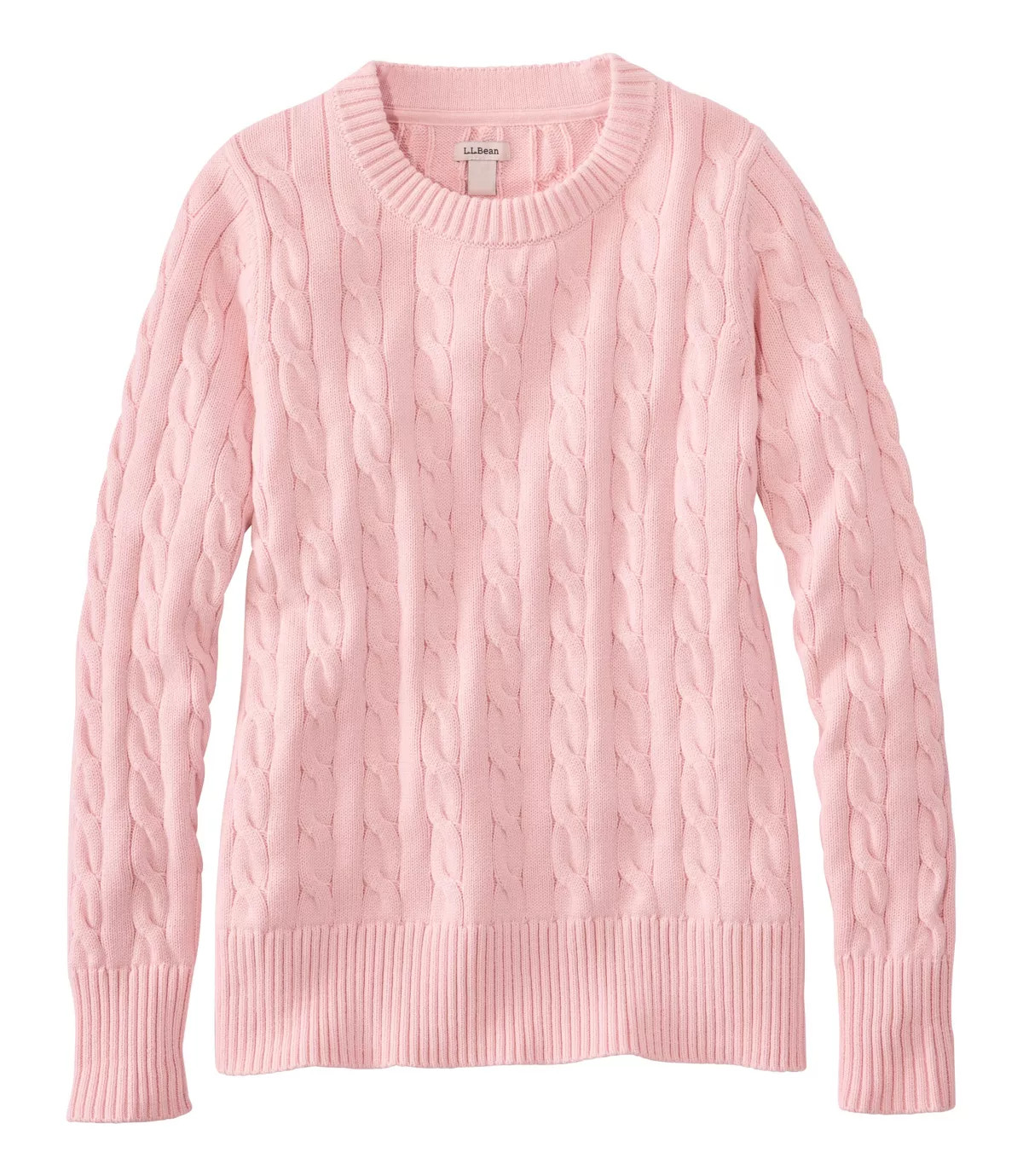 Women's The Original Double L® Sweater, Cable Crewneck | L.L. Bean