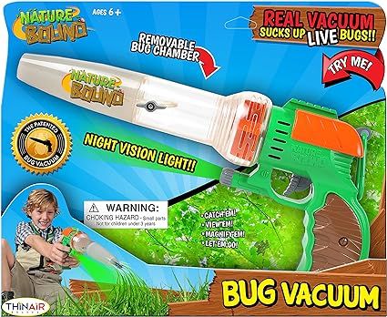 Nature Bound Bug Catcher Toy, Eco-Friendly Bug Vacuum, Catch and Release Indoor/Outdoor Play, Age... | Amazon (US)