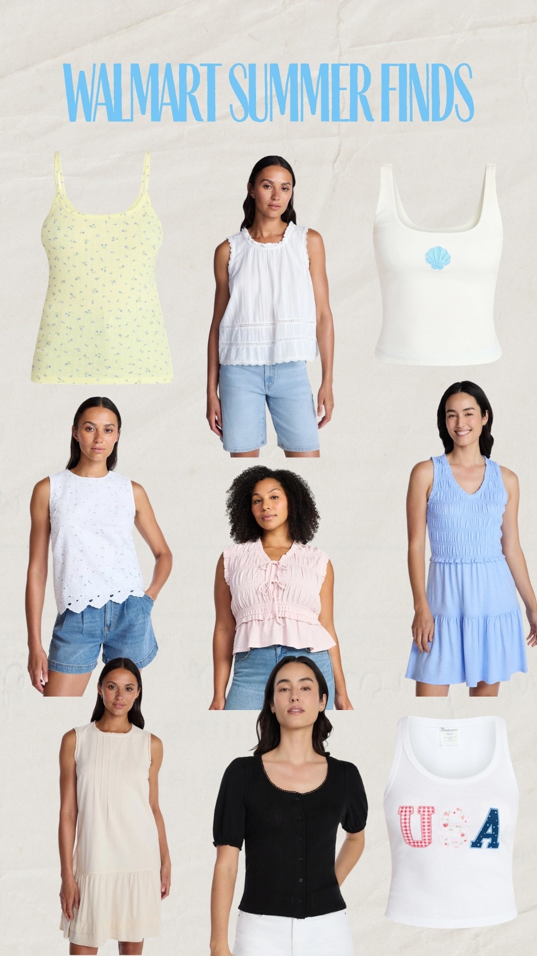 Cute summer finds at Walmart!