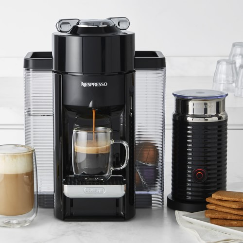 Nespresso Vertuo with Aeroccino, Black by DeLonghi | Williams-Sonoma