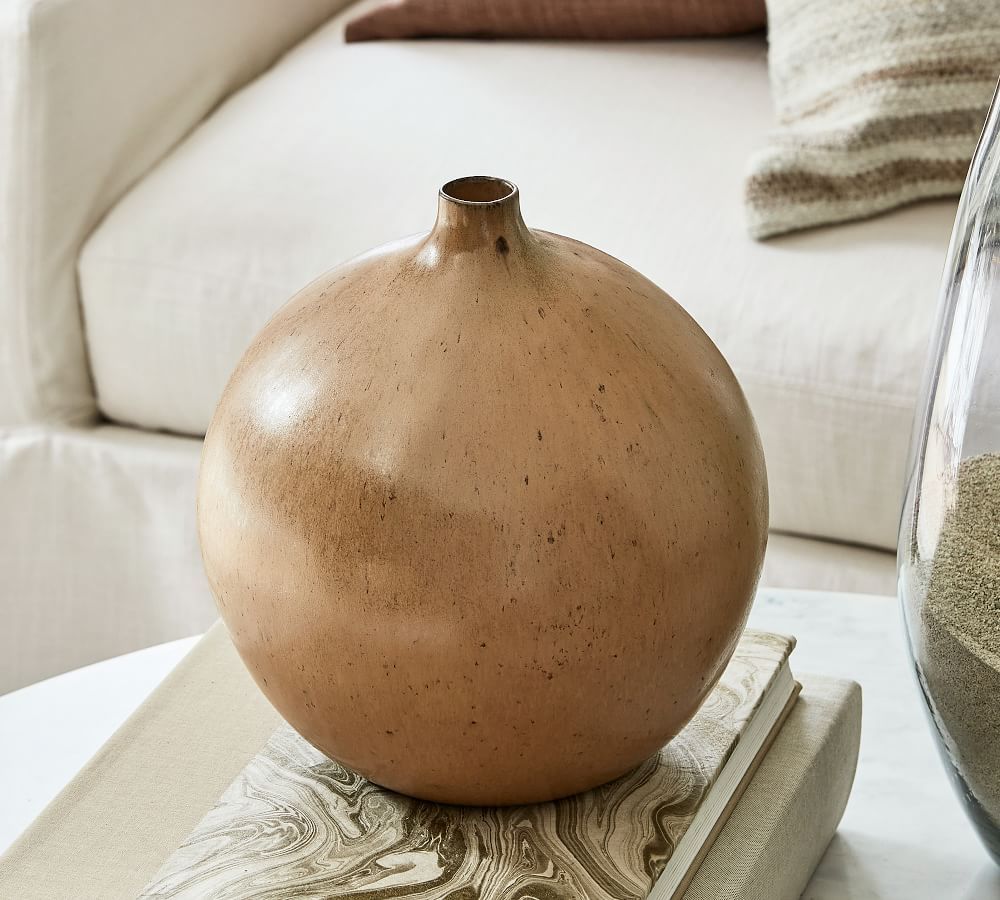 Rustic Round Vase | Pottery Barn (US)