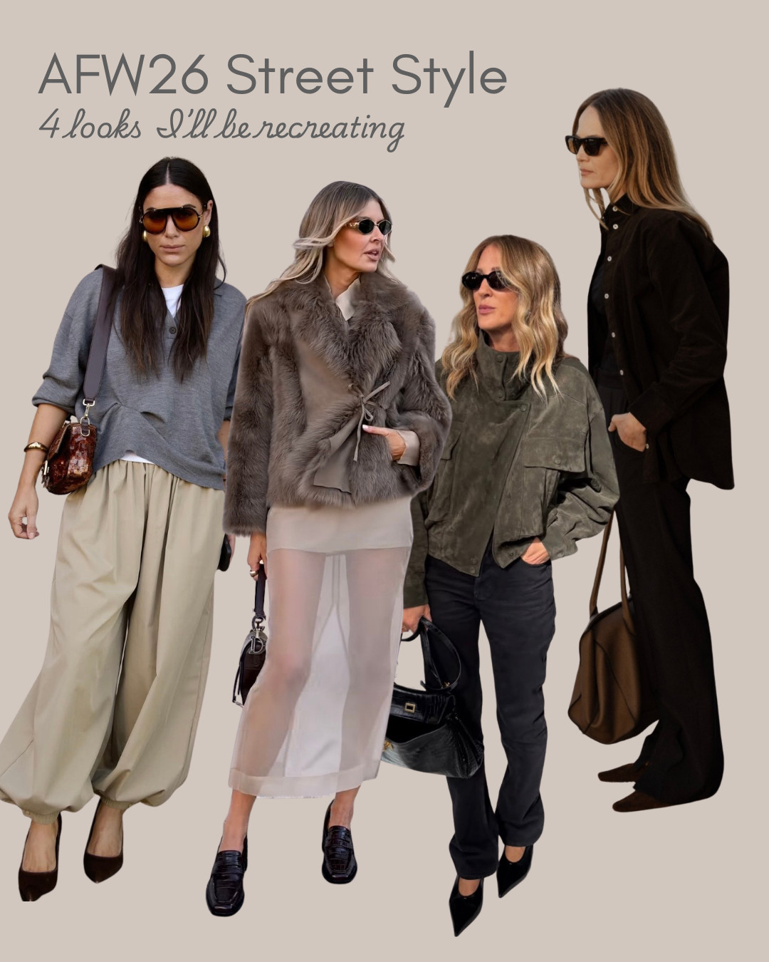 Australian Fashion Week street style blends wearable trends with sophistication — from balloon pants to chocolate tones — showing how thoughtful styling elevates everyday autumn/winter dressing.

These are my favourite street-style outfits from this years fasion week in Sydney. X 

 #LTKaustralia #LTKautumn #LTKstyletip