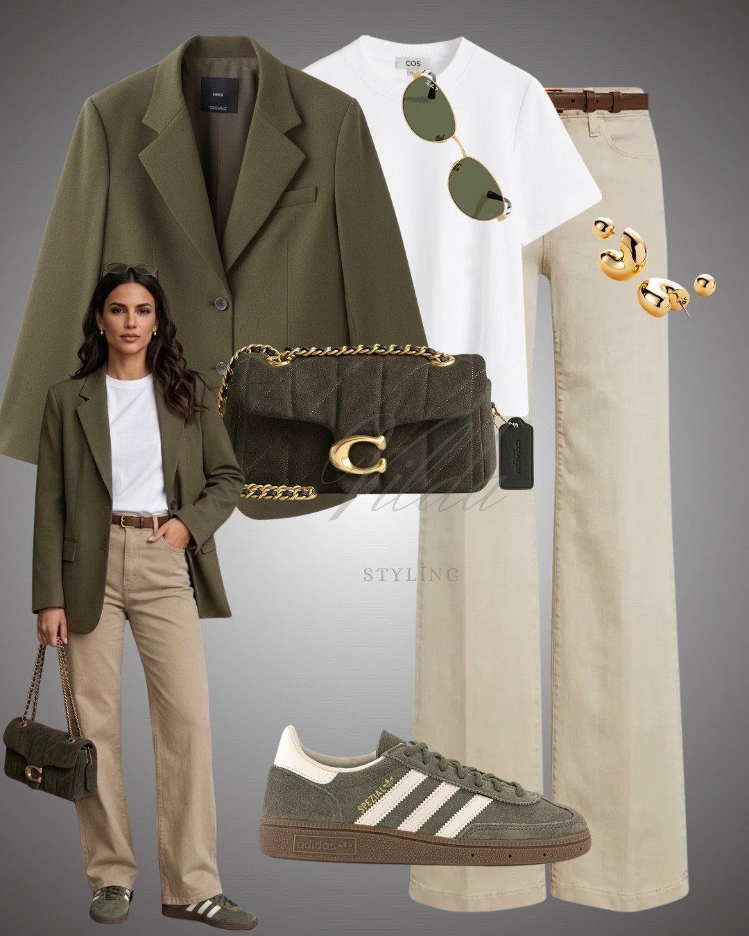 Olive Tones & Neutral Bones. 🌿✨
Mastering the art of the oversized blazer. It’s giving "effortless luxury" for a city stroll. #TrendAlert #EarthTones #CapsuleWardrobe #FashionInspo

#LTKeurope #LTKspring #LTKuk