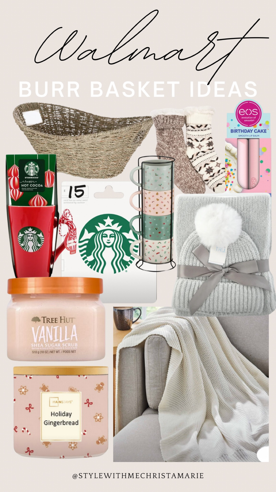 Walmart burr basket ideas! Great for MIL or SIL gifts! Best friends! 

#LTKHoliday #LTKGiftGuide #LTKFindsUnder50