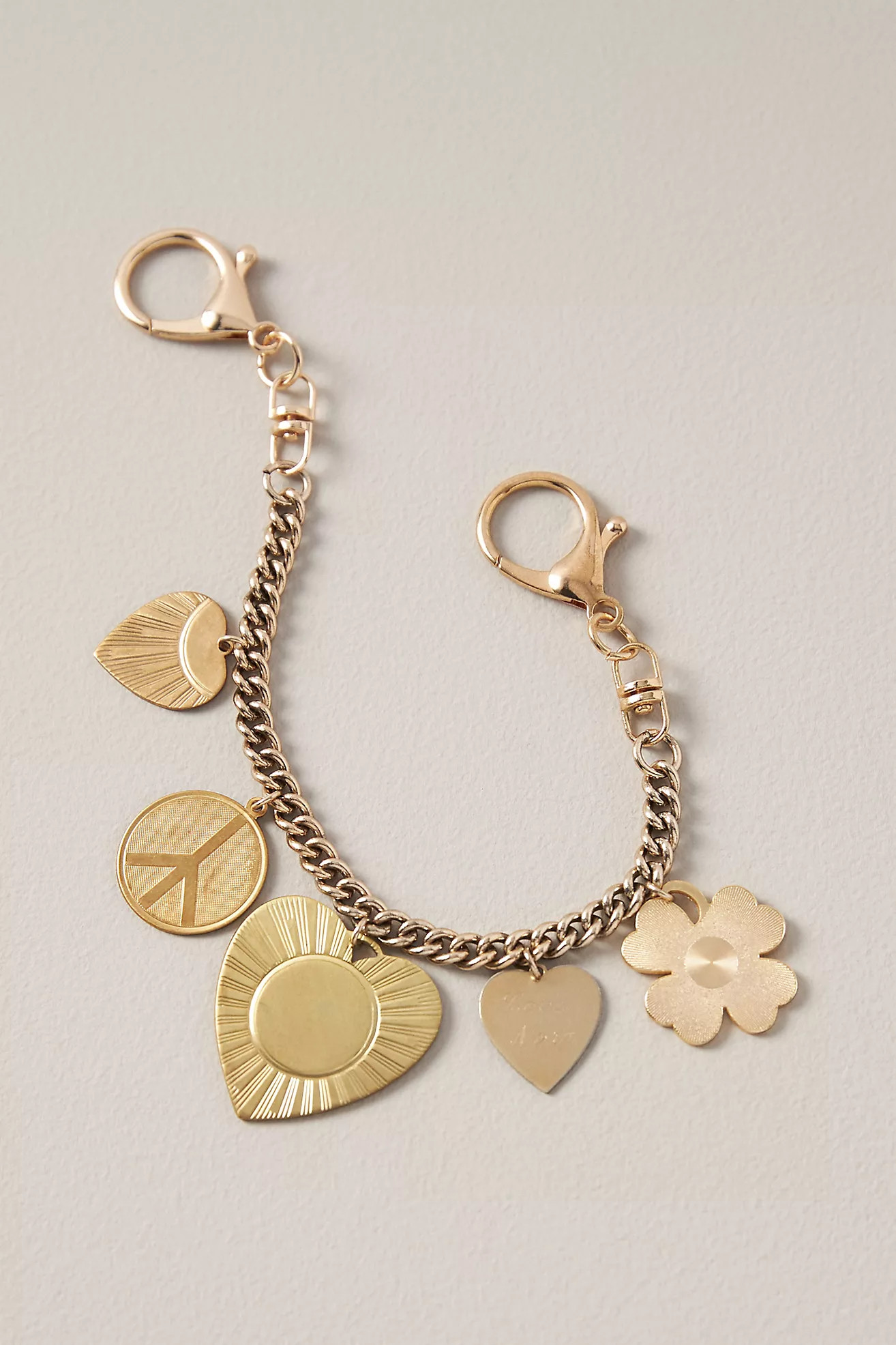 Heart Token Bag Charm | Anthropologie (US)
