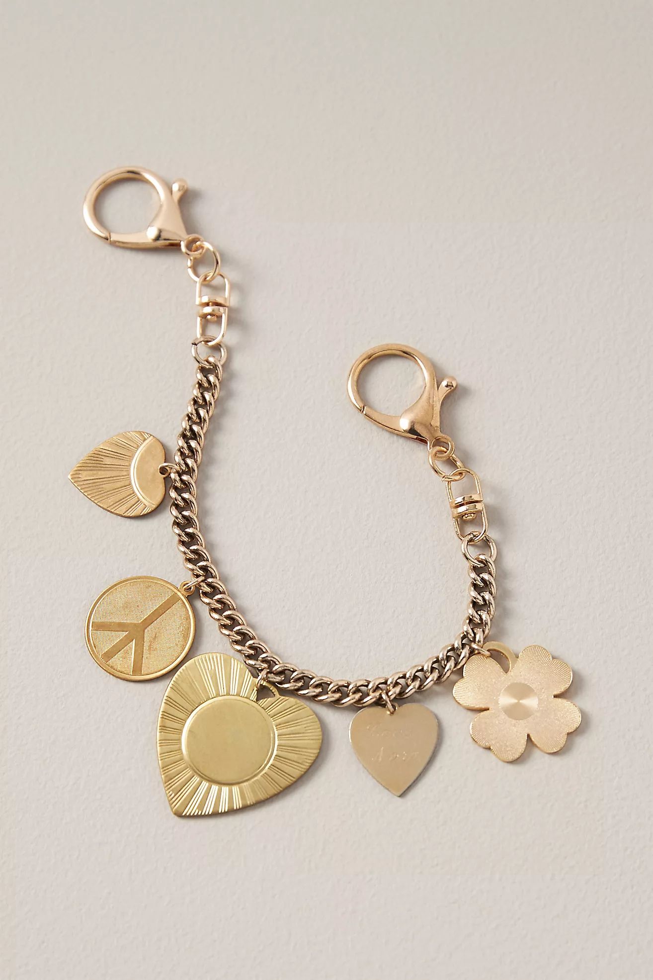 Heart Token Bag Charm | Anthropologie (US)