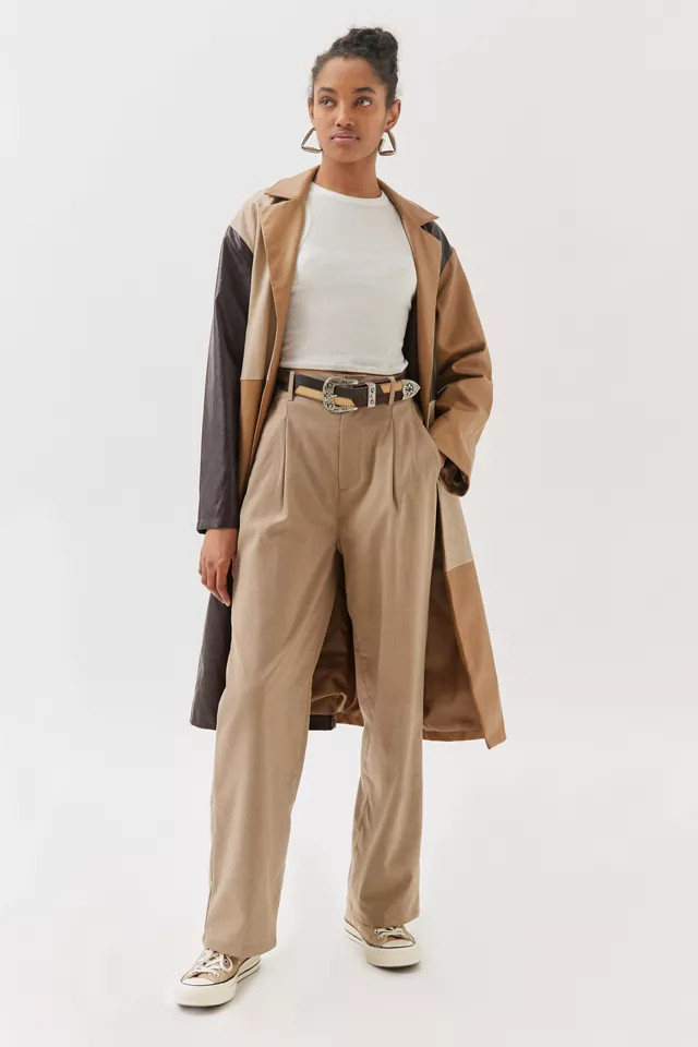 UO Helena Menswear Trouser Pant | Urban Outfitters (US and RoW)