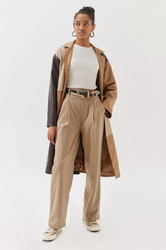 UO Helena Menswear Trouser Pant | Urban Outfitters (US and RoW)