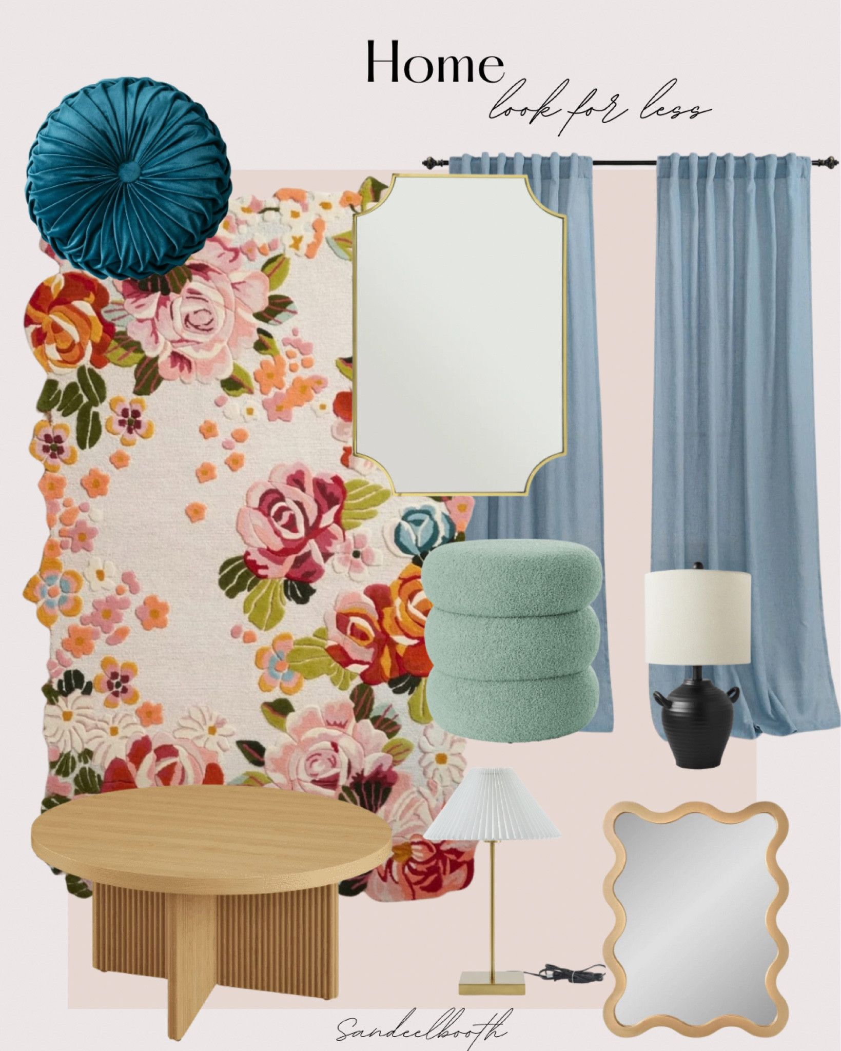 High end look for less pieces 🩷

Living room, lamp, mirror, rug, ottoman, Bedroom, gold mirror, velvet pilloww

#LTKFindsUnder50 #LTKSaleAlert #LTKHome