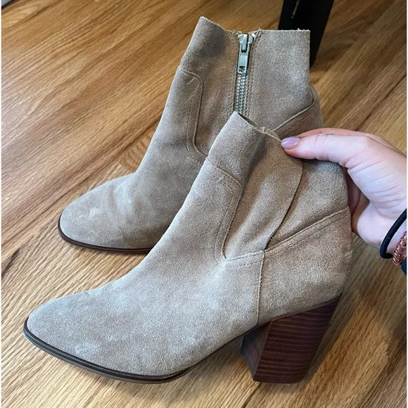 Steve Madden velvet booties size 9.5 | Poshmark