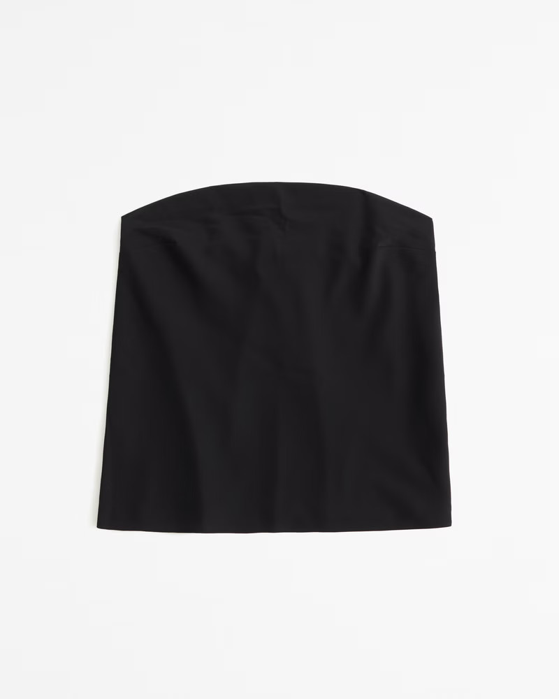 Women's Strapless Satin Set Top | Women's Tops | Abercrombie.com | Abercrombie & Fitch (US)