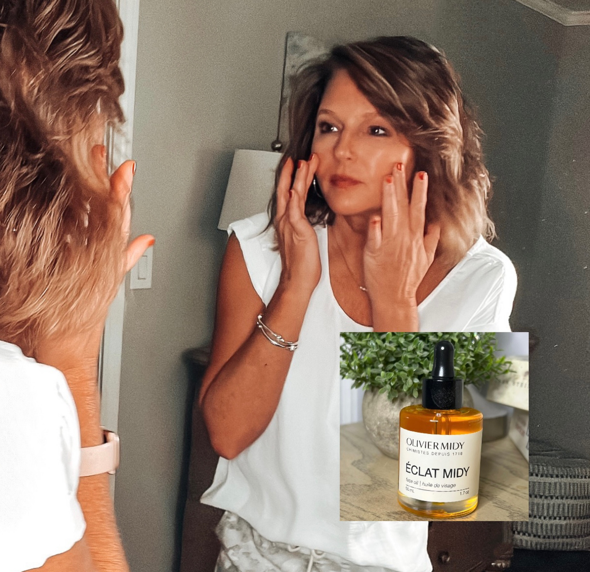Give your skin a boost of hydration and a beautiful glow with this fantastic face oil by @maidonmidy ❤️ #ad Olivier Midy gives me an instant boost of hydration and turns my tired complexion into a beautiful glow! Helps with elasticity, fine lines and wrinkles, boosts collagen synthesis, rich in antioxidants and more!

Vegan, cruelty-free, plant based! 
Use code SUMMERGLOW for 20% off

#laviemidy #cleanbesuty #faceoil #skincare #antianging

#LTKstyletip #LTKbeauty #LTKsalealert