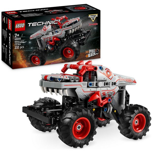 Buy LEGO Technic Monster Jam ThunderROARus Pull-Back Truck 42200 | LEGO | Argos | argos.co.uk