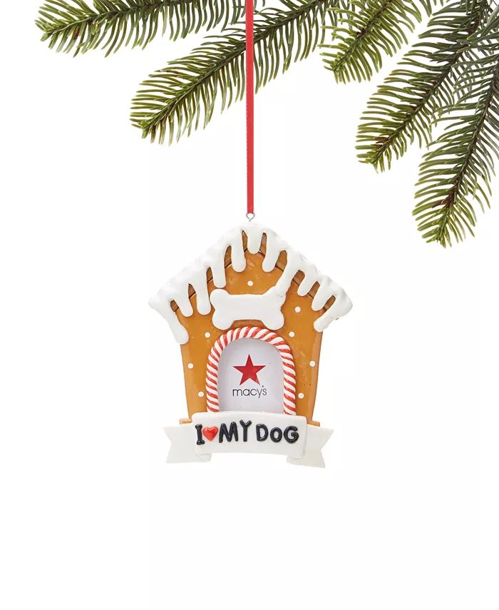 Pets Doghouse Picture Frame Ornament, Created for Macy's | Macys (US)