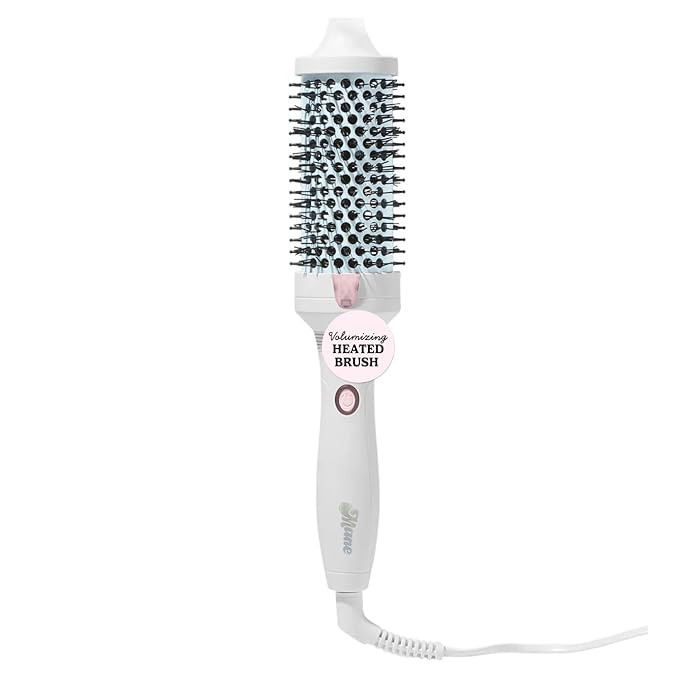 Mane Large Heated Round Brush - 1.77 Inch Thermal Brush for Voluminous Blowouts - Anti-Tangle Bri... | Amazon (US)