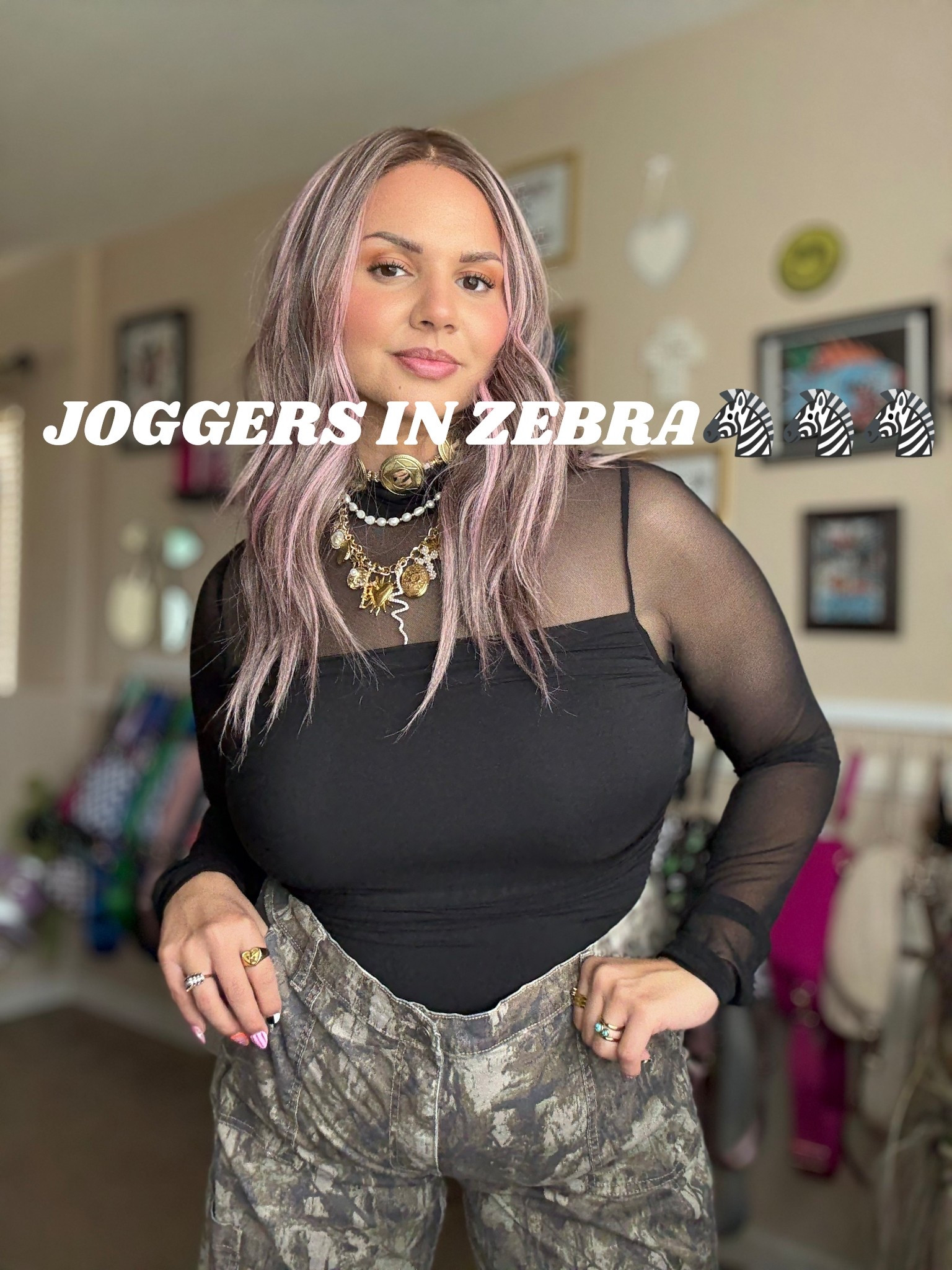 Ahhhhh the new zebra cargo pants! I’m obsessed 

#LTKMidsize #LTKootd #LTKSaleAlert